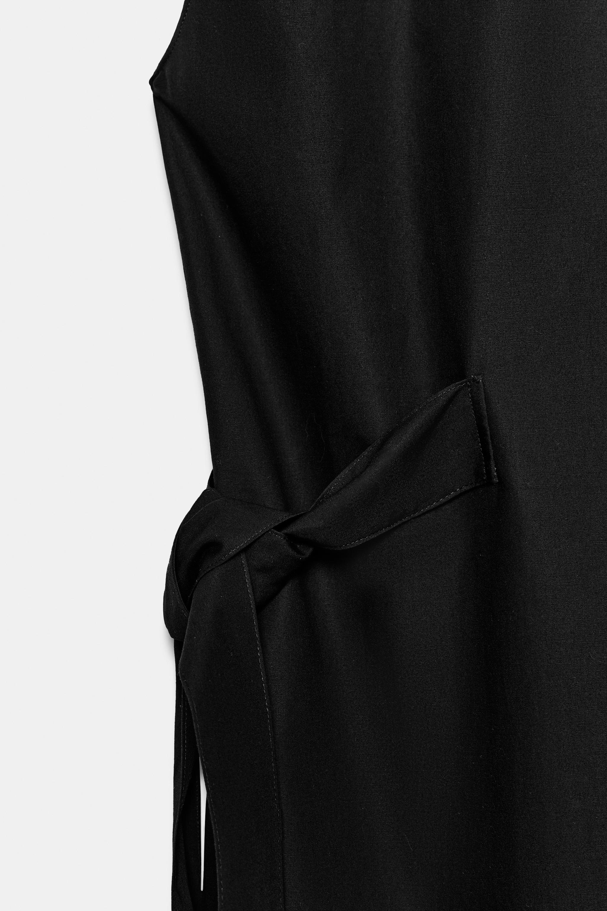 TIED SHIRT DRESS ZW COLLECTION
